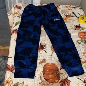 5/$10 Spalding Kids' Navy and Black Joggers